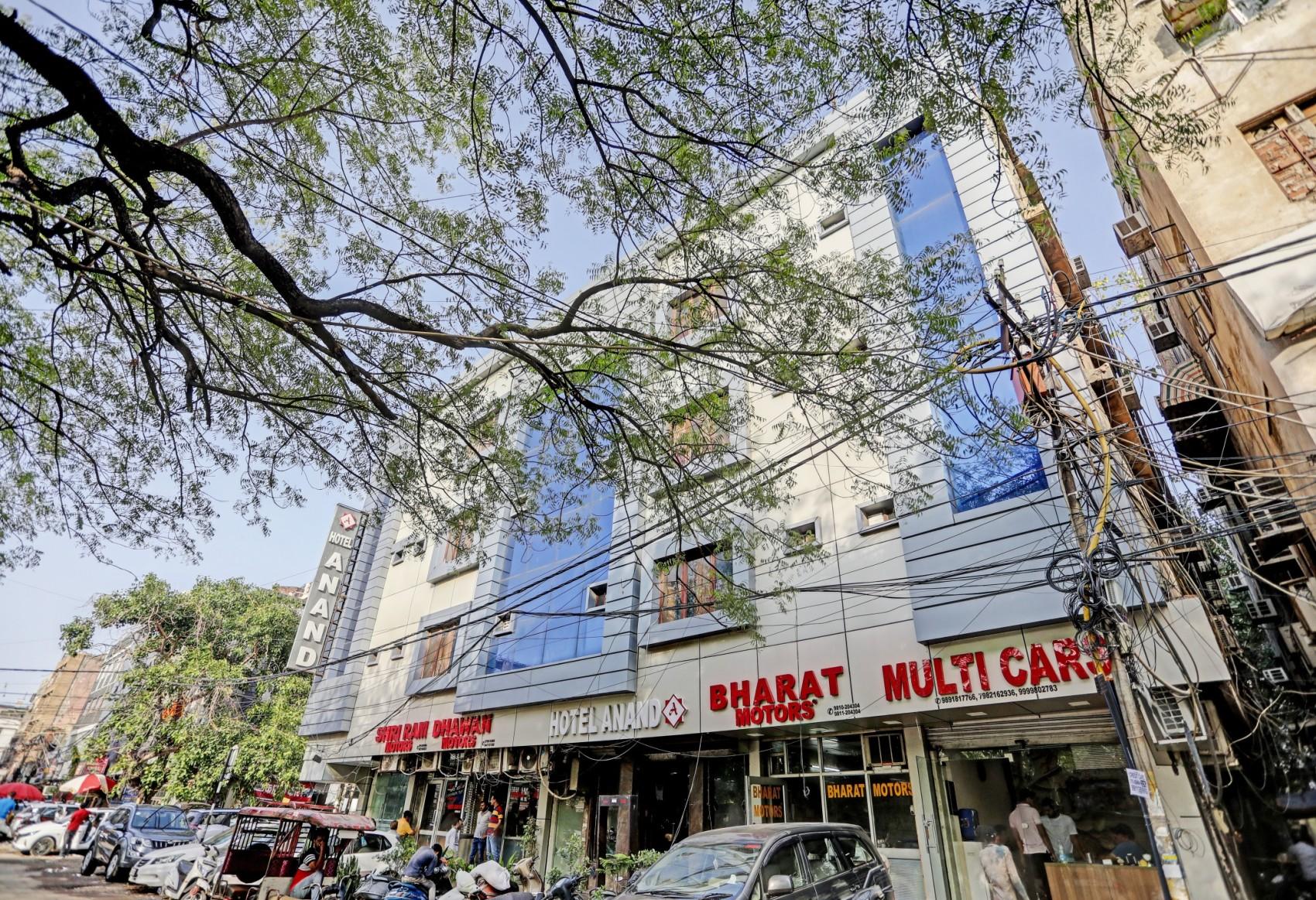 facade at hotel anand new in delhi hotel_Image