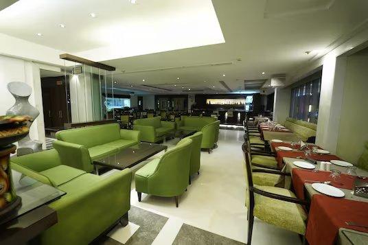 sofa and table at staybook hotel western court in Chandigarh hotel_Image