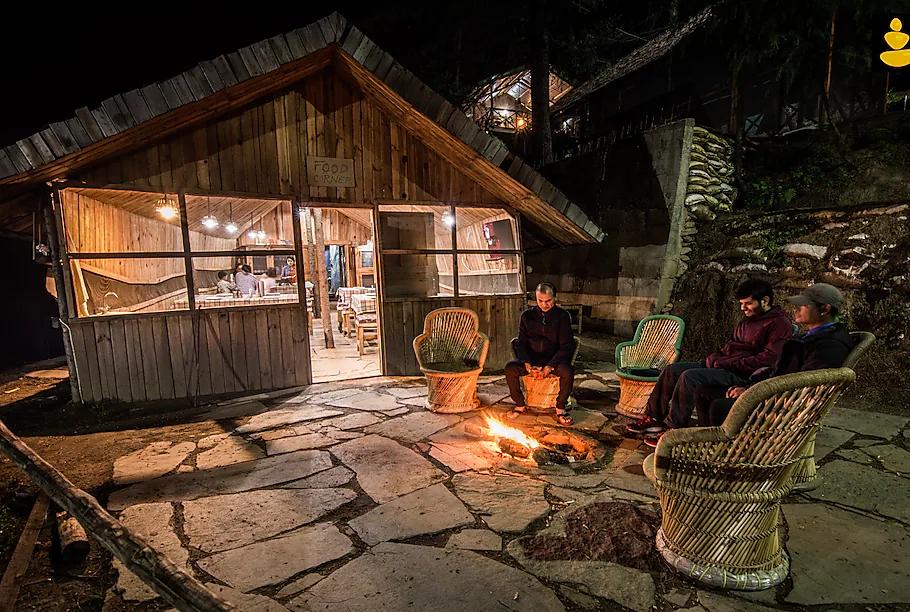 wooden hotel at livingstone ojuven resort in kotkhai hotel_Image