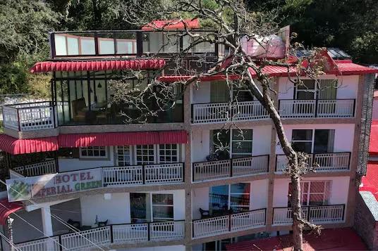 a hotel with front view at the imperial green in nainital hotel_Image
